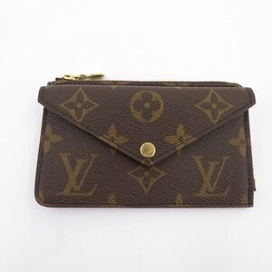 Louis Vuitton Monogram Card Wallet Porte Carte Recto Verso Brown